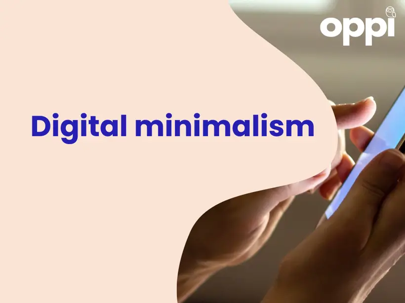 Digital minimalism - En ny trend för bättre balans i skärmtiden